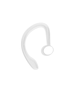 Silikonski držač za uvo za Bluetooth slusalicu levi beli - 604166