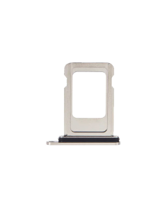 Sim Tray (ulozak za karticu) za IPhone 15 Pro Max beli - E2734
