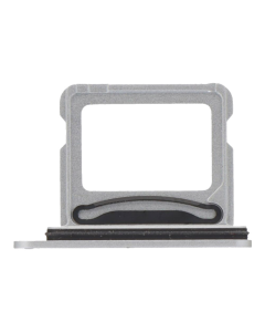 Sim Tray (ulozak za karticu) za IPhone 16 Plus beli - E3730