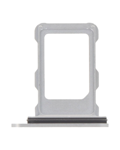 Sim Tray (ulozak za karticu) za IPhone 16 Pro Max beli - E3734