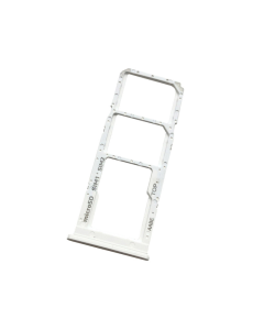 Sim Tray (ulozak za karticu) za Samsung A12 beli - E1603