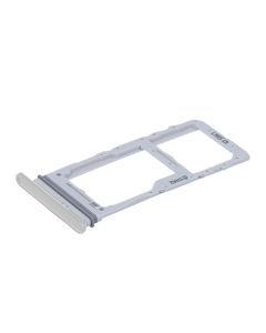 Sim Tray (ulozak za karticu) za Samsung S20 Plus srebrni - E1509