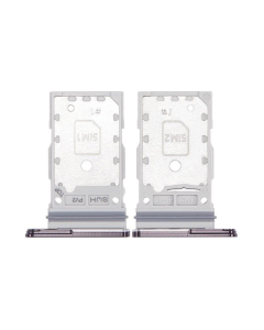 Sim Tray (ulozak za karticu) za Samsung S22 Ultra crni DUAL - E3686