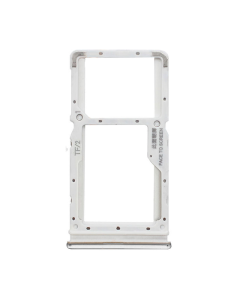 Sim Tray (ulozak za karticu) za Xiaomi Redmi Note 8 Pro srebrni - E1627