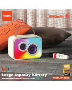 MOXOM Bluetooth zvučnik MX-SK78, bela - ZV1082