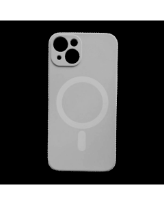 Silikonska futrola Magsafe Color za Iphone 15, siva - 1810152