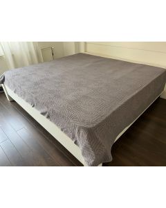 Frotir prekrivač 200x200cm sivi Summer - VLK000543summersiva