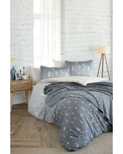 VIKTORIJA Posteljina HOME 160x220cm Grey - VLK000403-grey