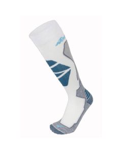 NORDICA Čarape Nordica Ženske High Performance 2.0 White-Grey-Petrol M - SKI-15625394103