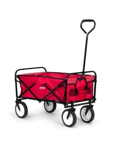 MODERNHOME Sklopiva kolica za plažu 70kg, crvena - WOZ3832