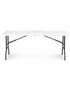 MODERNHOME Sklopivi baštenski sto 180cm, bela - NZK-180S
