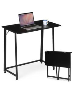 MODERNHOME Sklopivi sto za kompijuter 80x45 cm laptop table black