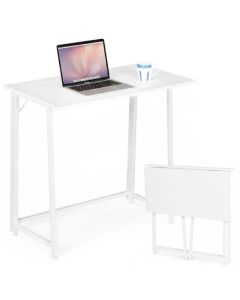 MODERNHOME Sklopivi sto za kompijuter 80x45 cm laptop table white