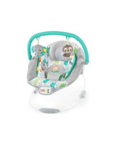 KIDS II Ležaljka za bebe sa vibracijom Bright starts Jungle vibes - SKU12312