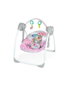 KIDS II Ljuljaška za bebe 0-9m Ingenuity pink paradise - SKU16906
