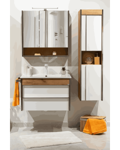 CERAMICA LUX Tara Hrast vertikala 35x140 konzolna korpa - 300296
