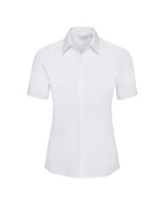 RUSSELL Ženska košulja Fit Ult Stretch kratak rukav, bela - 650013XXXXL