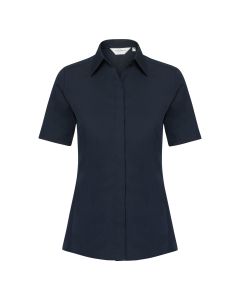 RUSSELL Ženska košulja Fit Ult Stretch kratak rukav, tamnoplava - 650011XS