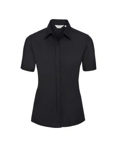 RUSSELL Ženska košulja Fit Ult Stretch kratak rukav, crna - 650010XS