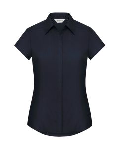 RUSSELL Ženska košulja Fit Poly-Ct Ppln kratak rukav, tamnoplava - 650018XS