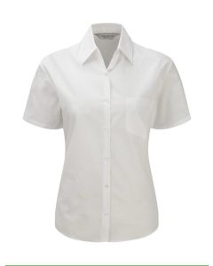 RUSSELL Ženska košulja Clas Pure-Ct Ppln kratak rukav, bela - 650021XS