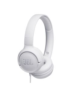 JBL Slušalice za telefon T500 Wired On-Ear, bela