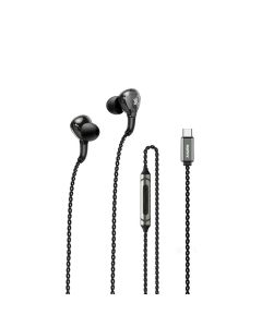 REMAX Slušalice za telefon RM-616a Type C, crna - SL1335