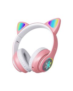 MOXOM Slušalice Bluetooth MX-WL58, roza - SL1417