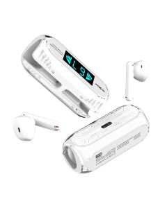 MOXOM Bluetooth slušalice Airpods MX-TW24, bela - SL1437