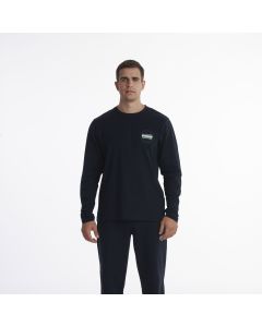 SLAZENGER Majica dug rukav heritage long t-shirt M - SLA243M802-02L