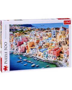 TREFL Puzzle island of Procida, Italy - 500 delova - 103672-T37477