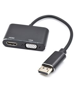 KETTZ Konvertor DP na HDMI/VGA 1080p DP2HV-K1 - 105-67
