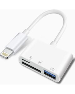 Lightning Čitač kartica 1xUSB+1xSD+1xTF - 11-355