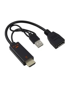 Adapter HDMI M. na Displayport M. F. Konvertor H2DP-0 - 11-487