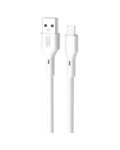 XO USB Data Kabl NB230 2.4A Type-C, 1m, bela - XO0244