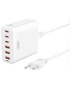 XO Brzi punjač GaN 75W 3USB+3TIP-C L133 - XO0285