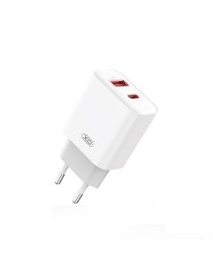 XO Brzi punjač USB-C 20W/USB-A 18W CE12 - XO0295