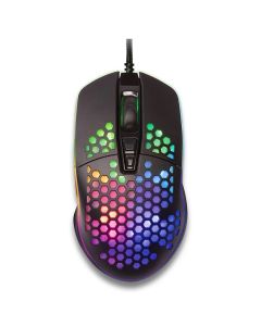 YENKEE Gaming miš YMS 3030BK USB RGB 7 tastera, crni
