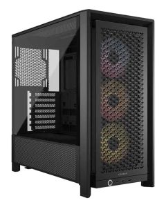 CORSAIR Kucište CC-9011296-WW FRAME 4000D RS ARGB Mid-Tower kaljeno staklo crno