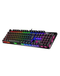 GENIUS Scorpion K12 Plus Gaming RGB USB US crna tastatura