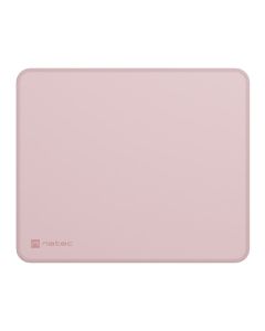NATEC COLORS Podloga za miš 30 cm x 25 cm vodootporna Misty Rose