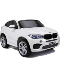 Dečiji auto na akumulator BMW X6M DVOSED BELI 120W - 12-1-1-2