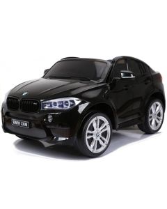 Deciji auto na akumulator  BMW X6M DOVOSED crni 120w motor - 11-1