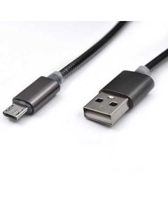 KETTZ USB kabl Micro, MAB-K10, 1m, siva - 101-33