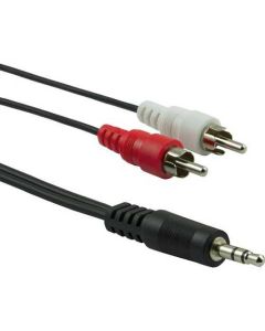 KETTZ Kabl Stereo 3.5mm na 2RCA, S2R-015, 1.5m