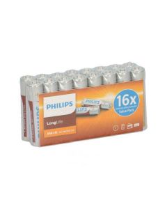PHILIPS Baterija, AAA R03, 16 kom. - 41163