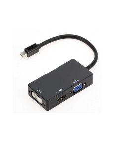 VELTEH Adapter Mini DisplayPort na HDMI+VGA+DVI - 54-708