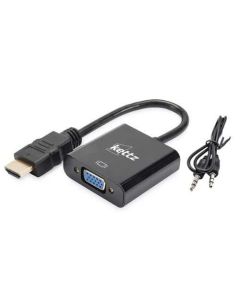 KETTZ Adapter HV-5500 HDMI-VGA M/F + audio - 55-000