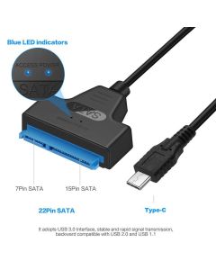 USB napojni kabl USB-C na Sata 22 pin NKC-K022 - 55-067