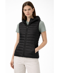 Mafimi Ženski prsluk liberty hood vest crni